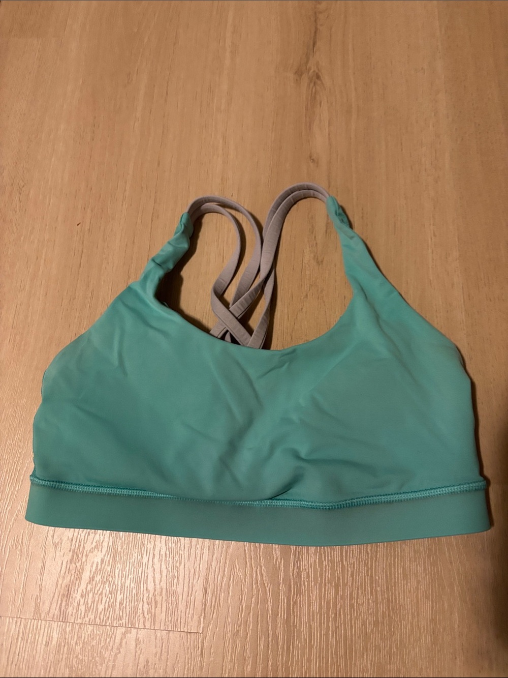 Lululemon Teal Strappy Sports Bra